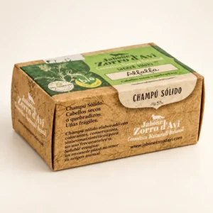 champú sólido de alfalfa ecológico