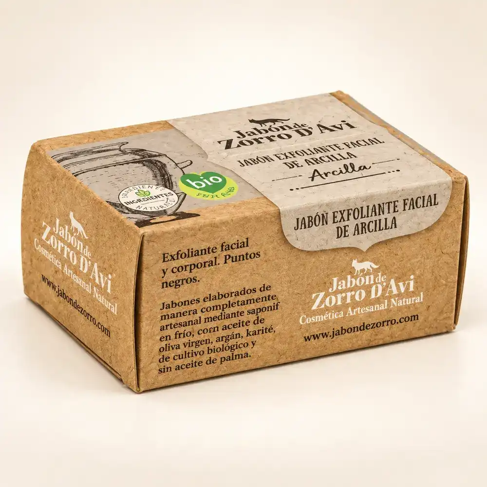 Jabón ecológico de Arcilla