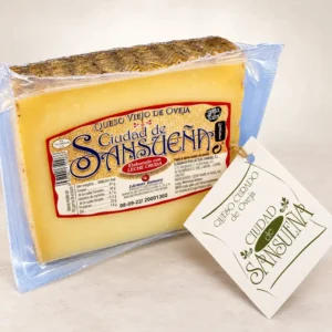 Cuña de Queso curado de Oveja Leche Cruda Sansueña